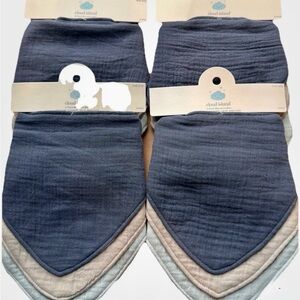 Cloud Island Baby 12pk Bandana Bob Cotton Snap Adj One Size Brand New